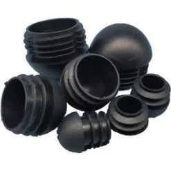 16 Pièces - Toutes Tailles - Inserts Bombés En Tube Rond Embouts Bouchons Bouchons Pour Pieds De Meubles De Chaise De Table (2222mm) -Fispool Magasin 100266715 4