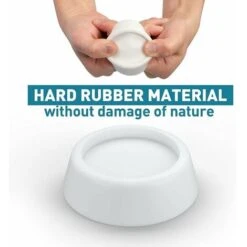Pied De Machine à Laver Nti Vibration Pads Bruit Anti Vibration Pieds Pour Machines à Laver Et Sécheuses à Laver Patins Antivibrations En Caoutchouc (Blanc×4) -Fispool Magasin 100277133 3