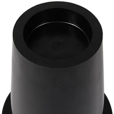 Lot De 4 Pieds Rehausseurs De Lit Eco - Noir 4 Lot De 4 Pieds Rehausseurs De Lit Eco - Noir – Image 2