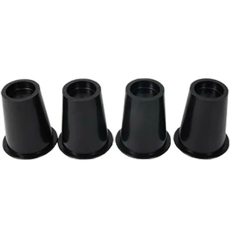 Lot De 4 Pieds Rehausseurs De Lit Eco - Noir 5 Lot De 4 Pieds Rehausseurs De Lit Eco - Noir – Image 3