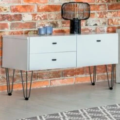 Lot De 4 Pieds épingle 30,5 Cm Pour Table Design Industriel -Fispool Magasin 11492051 5