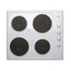 Plaque De Cuisson électrique, 4 Feux, Blanche, 580x510 Mm Frionor