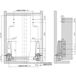 Profil Dossier Suspendu Latéral - Pour Coulisse : 500 Mm - HARN -Fispool Magasin 13477189 3
