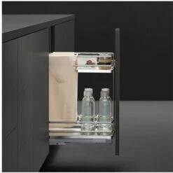 Panier Coulissant Pour Pain Et Bouteilles - Largeur : 264 Mm - Pour Caisson De Largeur : 300 Mm - VIBO -Fispool Magasin 13477300 3