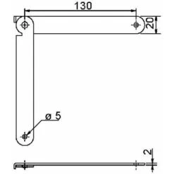 Compas De Tréteau - Décor : Zingué - ITAR -Fispool Magasin 13479397 2