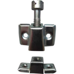 Ferrure D'assemblage - Décor : Zingué / Blanc - SERFA -Fispool Magasin 13479955 2