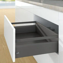 Kit Arcitech 126 Avec Bandeaux Hauteur 186 - Décor : Blanc - Longueur : 450 Mm - HETTICH -Fispool Magasin 13483114 3