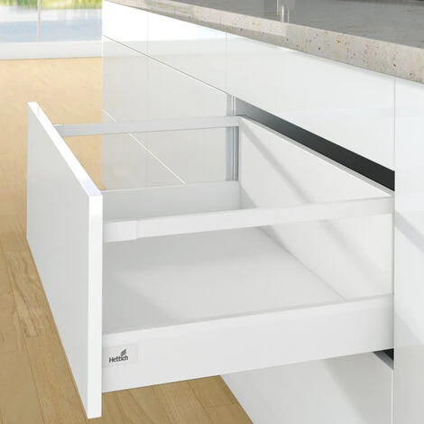 Kit Arcitech 94 Avec Bandeaux Hauteur 250 - Décor : Argent - Longueur : 450 Mm - HETTICH 4 Kit Arcitech 94 Avec Bandeaux Hauteur 250 - Décor : Argent - Longueur : 450 Mm - HETTICH – Image 2