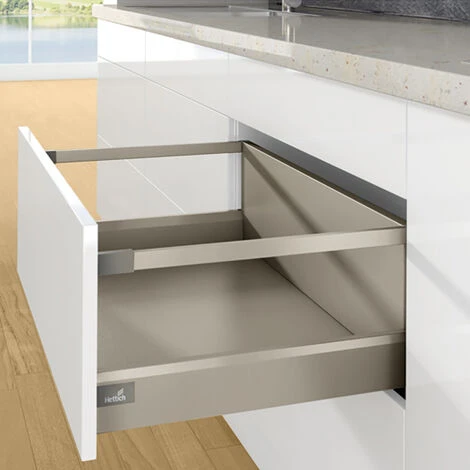 Kit Arcitech 94 Avec Bandeaux Hauteur 250 - Décor : Argent - Longueur : 450 Mm - HETTICH 6 Kit Arcitech 94 Avec Bandeaux Hauteur 250 - Décor : Argent - Longueur : 450 Mm - HETTICH – Image 4