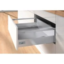 Kit Tiroir Complet Hauteur 144 Innotech Atira - Hettich - Décor : Gris - Longueur : 260 Mm - HETTICH