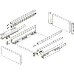 Bandeau Intermédiaire Innotech Atira - Décor : Blanc - Longueur : 620 Mm - HETTICH -Fispool Magasin 13487948 3