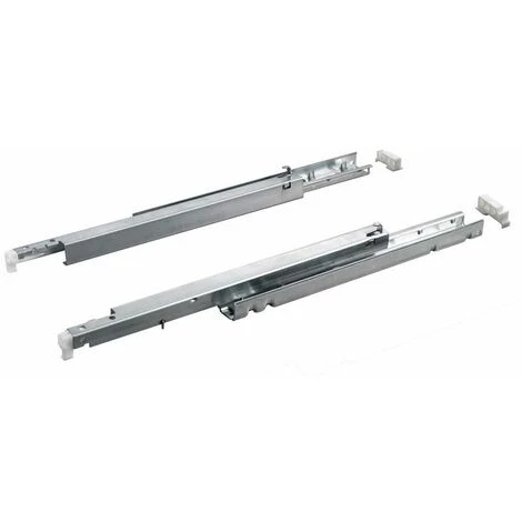 Coulisses Sous Tablette Shelf - Longueur : 400 Mm - SALICE 3 Coulisses Sous Tablette Shelf - Longueur : 400 Mm - SALICE