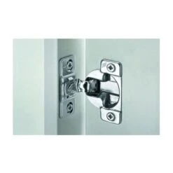 Charnière Pour Cadre De Façade - Décor : Nickelé - Diametre Boîtier : 35 Mm - Matériau : Acier - Ouverture : 110° - Profondeur Boîtier : 11 Mm - HETTICH