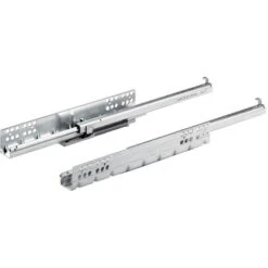 Coulisse Bois Quadro 25 Silent System - Profondeur Intérieur De Caisson Mini : 263 Mm - Longueur : 250 Mm - HETTICH