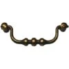 Poignée Tombante Zamac - Hauteur : 44 Mm - Entraxe : 110 Mm - Décor : Bronze - Largeur : 128 Mm - FOSUN