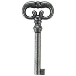 Clé Cuisse Zamac - Tige : 37 - Décor : Vieil Argent - Ajustage : Européen - ITAR