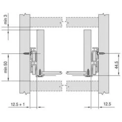 Coulisses De Tiroir à Galets - 40 Kg - Sortie Totale - Longueur : 350 Mm - HARN -Fispool Magasin 13492887 3