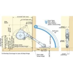 Compas Pour Abattant - Sens : Réversible - Décor : Noir / Chromé - SUGATSUNE 7 Compas Pour Abattant - Sens : Réversible - Décor : Noir / Chromé - SUGATSUNE -Fispool Magasin 13493617 3