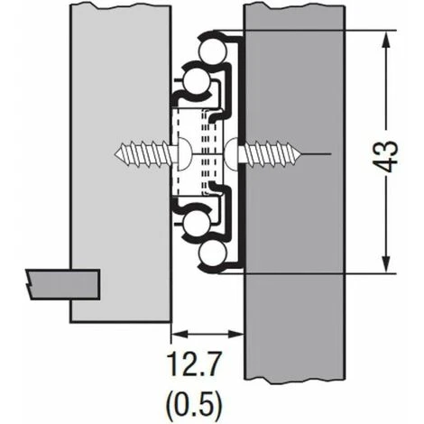 Coulisses De Tiroir à Billes - 45 Kg - Sortie Totale - Course : 255 Mm - Longueur : 250 Mm - Ouverture : 255 Mm - FULTERER 4 Coulisses De Tiroir à Billes - 45 Kg - Sortie Totale - Course : 255 Mm - Longueur : 250 Mm - Ouverture : 255 Mm - FULTERER – Image 2