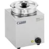Distributeur A Soupe Bain Marie Inox Chauffe-Soupe 30 - 110 °C 1 Recipient