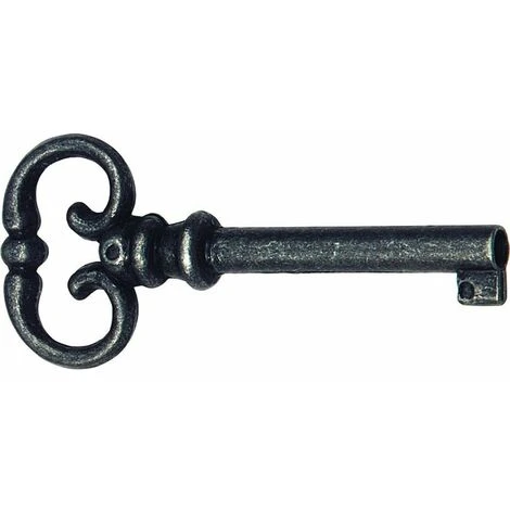 Clé Cuisse Vieux Fer Pour Serrure De Meuble - Tige De 40 Mm - Sélection Cazabox 3 Clé Cuisse Vieux Fer Pour Serrure De Meuble - Tige De 40 Mm - Sélection Cazabox