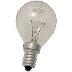 Ampoule E14 40W 300°C (00057874) Four Micro-ondes BOSCH, BRANDT, ROSIERES, ARISTON HOTPOINT, SAUTER, SIEMENS, ZANUSSI, JUNO, ELECTROLUX, SCHOLTES, THERMOR, FAGOR, AEG, BLAUPUNKT, CANDY, VIVA, JUNKER,
