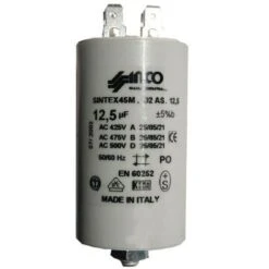 Candy 12,5UF-400/450V CONDENSATEUR FIXATION ÉCROU CENTRAL POUR LAVE LINGE