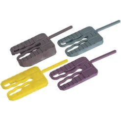 Cale Fourchette - Vendu Par 1000 - Dimension : 40 X 30 - Epaisseur : 3 - Teinte : Rouge - Quantité : 1000 - PHI