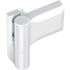 Paumelle Pour Porte PVC, Type KT-SV Dormant Largeur 20 Mm Recouvrement 18/23 Blanc 9016