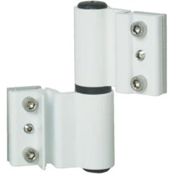 Paumelle 2 Lames Velox Top - Repère Profil : VEL001 - Teinte : Noir 9005 - Aspect : Mat - Gorge : 19.5 X 25 - Jeu : 17 Mm - FAPIM