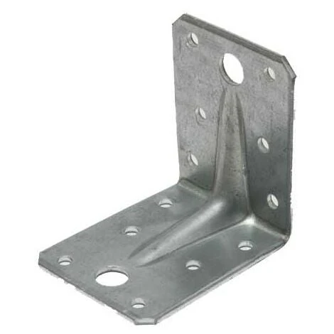 Equerre Perforée Renforcée Zinguée - 105X 105 X 90 X 3 3 Equerre Perforée Renforcée Zinguée - 105X 105 X 90 X 3