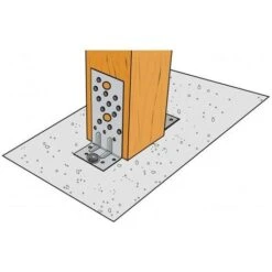 Equerre Perforée Renforcée Acier 90 X 150 X 65 - SIMPSON -Fispool Magasin 2119604 3