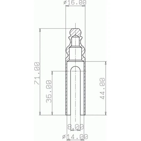 Demi Cache-fiches En Laiton GC 839 Finition Vieil Argent Ø 14 Mm Pour Fiches Exacta 495 Menuiserie Bois Boîte De 4 4 Demi Cache-fiches En Laiton GC 839 Finition Vieil Argent Ø 14 Mm Pour Fiches Exacta 495 Menuiserie Bois Boîte De 4 – Image 2