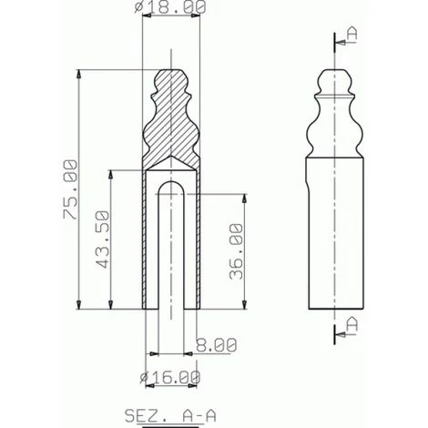 Demi Cache-fiches En Laiton GC 839 Finition Vieil Argent Ø 14 Mm Pour Fiches Exacta 495 Menuiserie Bois Boîte De 4 5 Demi Cache-fiches En Laiton GC 839 Finition Vieil Argent Ø 14 Mm Pour Fiches Exacta 495 Menuiserie Bois Boîte De 4 – Image 3