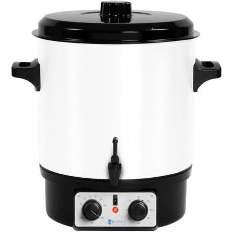 Marmite Vin Chaud Distributeur De Boissons Chaudes Électrique Professionnel 27L 4 Marmite Vin Chaud Distributeur De Boissons Chaudes Électrique Professionnel 27L – Image 2