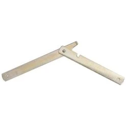 Compas D'escabeau Acier Zingué 400 Mm Main Gauche