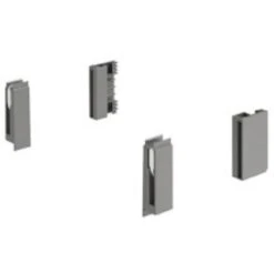 Adaptateurs TopSide Hauteur 144 Mm Argenté Kit