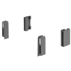 Adaptateurs TopSide Hauteur 144 Mm Anthracite Kit