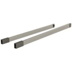 Kit De Tringles Longitudinale Pour Tiroir à Casseroles - Longueur 300 Mm - Finition Champagne