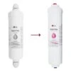 Filtre à Eau D'origine BL9808 (5231JA2003A, ADQ73693901) Réfrigérateur, Congélateur LG, CONTINENTAL EDISON, BEKO -Fispool Magasin 26761711 1