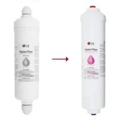 Filtre à Eau D'origine BL9808 (5231JA2003A, ADQ73693901) Réfrigérateur, Congélateur LG, CONTINENTAL EDISON, BEKO