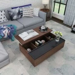 2 Pièces Pliage Ascenseur Lift Up Ressort Mécanisme De Plateau Pour Meubles Accessoires Table De Fixation Charnière (Noir) -Fispool Magasin 27114949 5