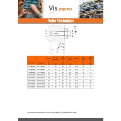 Cheville FRAPPER FISCHER EAII M10X40 Acier Zingué Blanc Conditionnement: 10 Pieces -Fispool Magasin 27136461 4