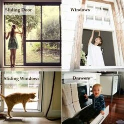 LITZEE Loquet Magnetique 10 Pièces Très Mince Aimant Pour Porte De Placard à Coller Loqueteau Aimant Fermeture Adhesif Meuble Aimant Puissant Pour Porte Coulissante Tiroirs Fenetre Aimanté Armoire -Fispool Magasin 28208608 5