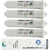 4x Filtre à Eau Pour Réfrigérateur Compatible Tout Frigo Americain Ou Standard -Fispool Magasin 28390307 1