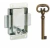 THIRARD - Serrure De Meuble En Applique Pour Porte D'ameublement, Axe 20mm, 40x50mm, Zingué, 1 Clé -Fispool Magasin 28904238 1