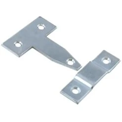 Ferrure De Suspension Vynex Acier Zingué 50x40mm 2 Pièces