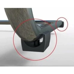 10x Embout Plastique 16 - 17mm Patin Rectangulaire Chaise Meuble Guide Pied Rond 9 10x Embout Plastique 16 - 17mm Patin Rectangulaire Chaise Meuble Guide Pied Rond -Fispool Magasin 31440262 4