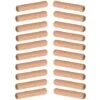20x Cheville Tourillon 12 X 60 Mm Goujon Rainuré Bois Qualité Hêtre Ronde Colle Meuble -Fispool Magasin 31440883 1
