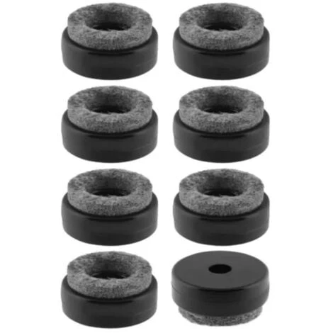 8x Patin Glisseur Feutre Pied Chaise Meuble Plastique 25 Mm M5 M6 Rondelle à Visser 3 8x Patin Glisseur Feutre Pied Chaise Meuble Plastique 25 Mm M5 M6 Rondelle à Visser